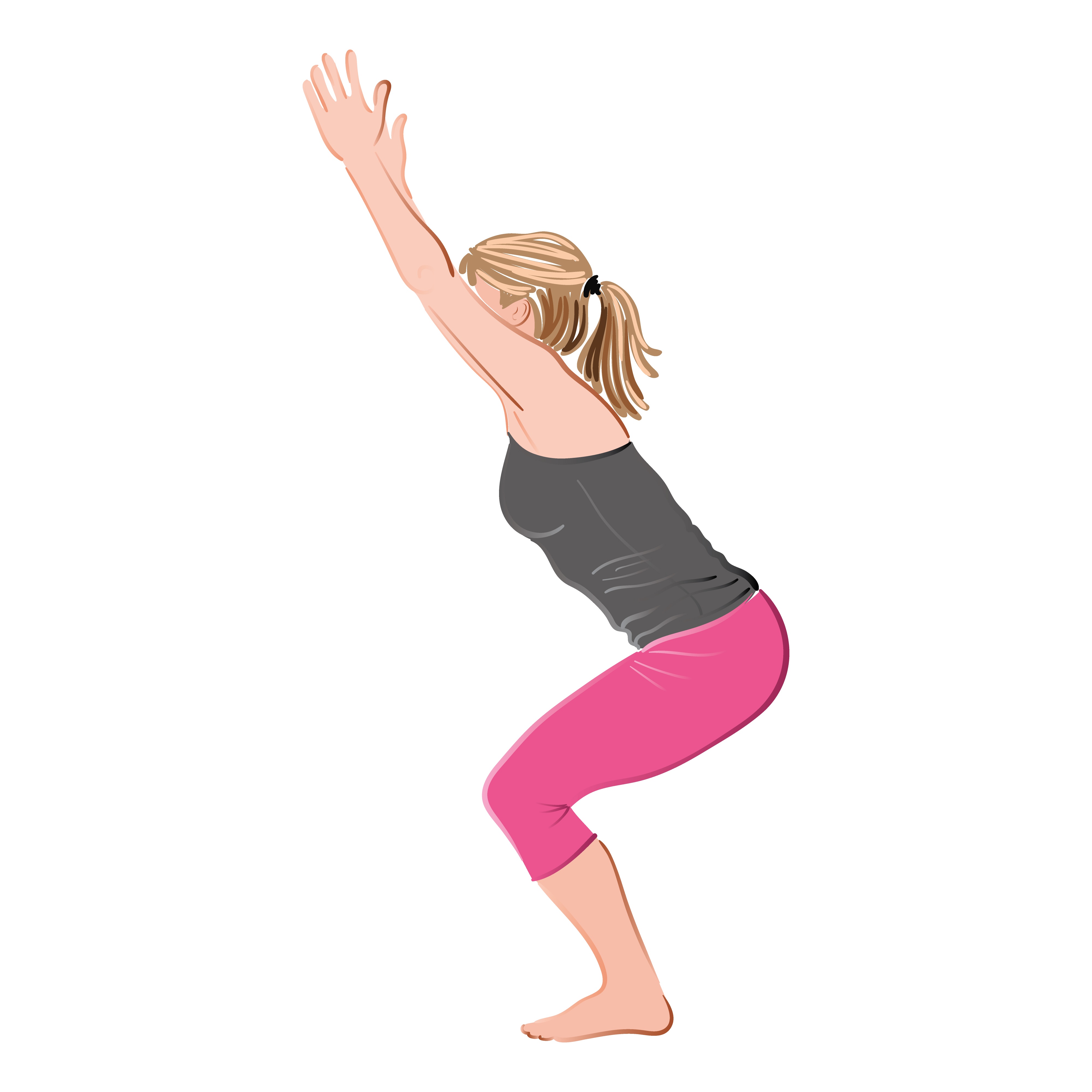Woman Standing Forward Bend Pose Yoga Stock Image - Image of girl, fitness:  155820399